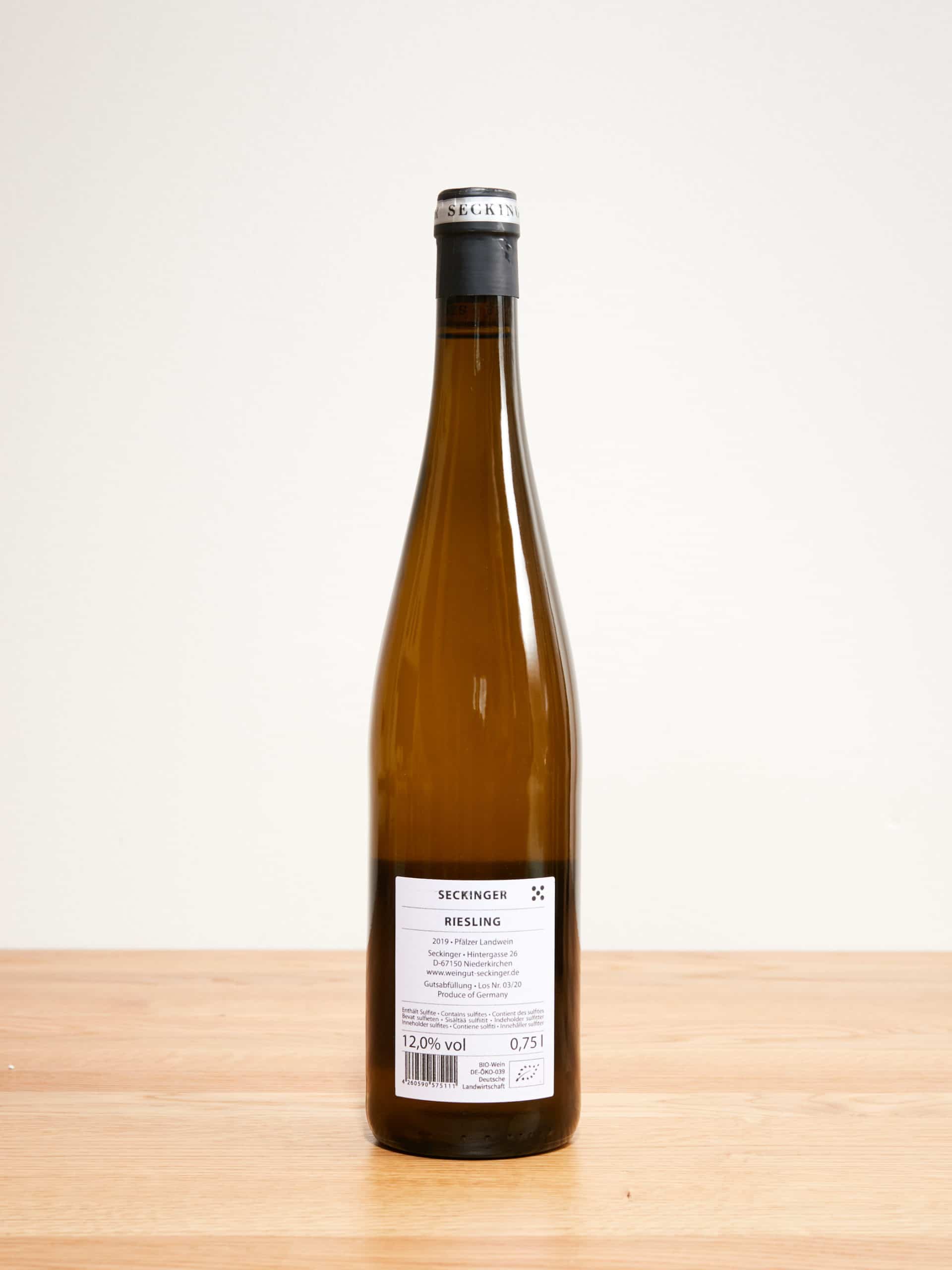 Seckinger – R Riesling Pure 2019